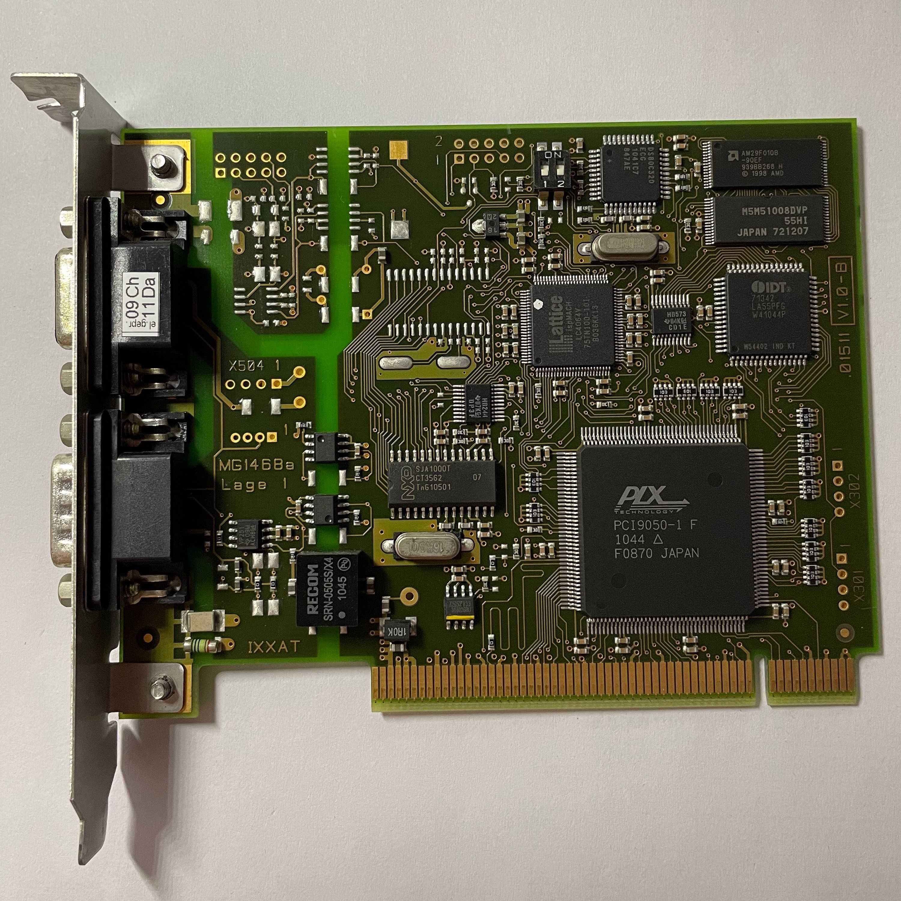 Used IXXAT IPC-I 320/PCI II V2.00 Industrial computer acquisition card